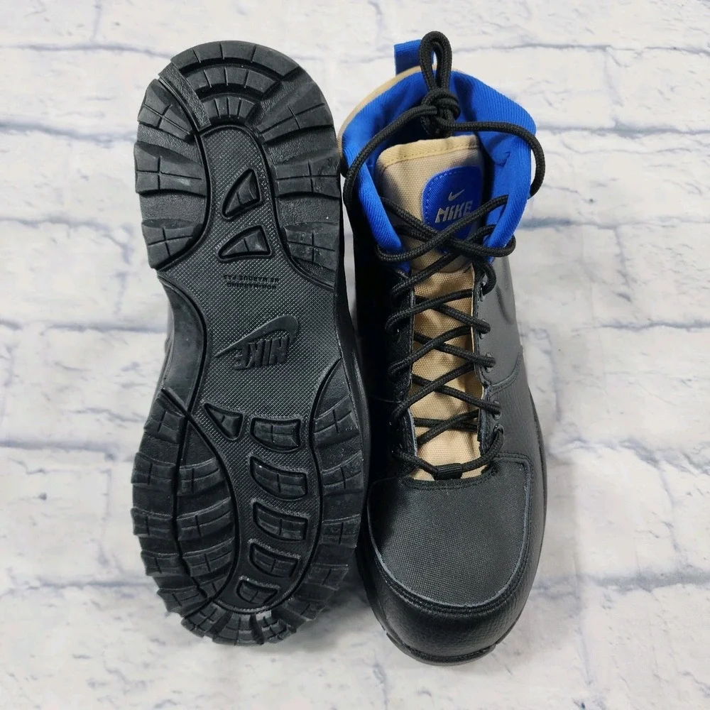 Nike Boots YOUTH SIZE 6.5Y WOMENS 8 Manoa LTR Black Sesame Game Royal BQ5372 003